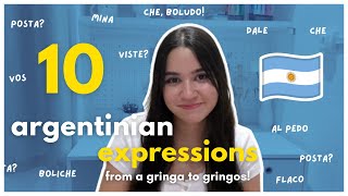 10 Argentinian Spanish Slang Expressions You Need to Know  Argentinians use these words EVERY DAY [upl. by Tumer]