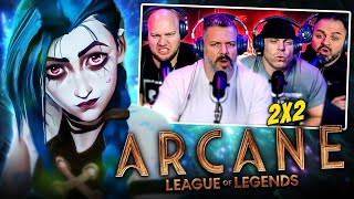 Arcane season 2 episode 2 reaction [upl. by Soilissav746]