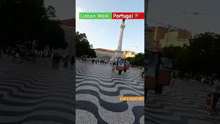 Lisbon Portugal street walk I Lisbon Street walk I Portugal street walk short shortsviralvideo [upl. by Hirsh]