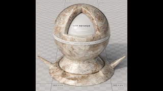 3DS MAX VRAY REALISTIC ONYX GRANITE MATERIAL  WITH SLATE MATERIAL EDITOR [upl. by Oralee]