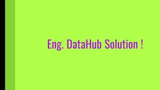 Engineering DataHub [upl. by Oinotnanauj]