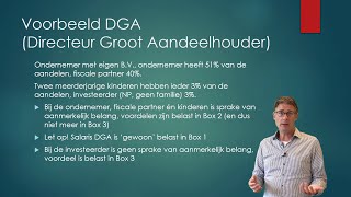 Deel 4 Box 2 inkomen uit aanmerkelijk belang Belasting Economie en Bedrijfseconomie havo vwo [upl. by Enialahs]