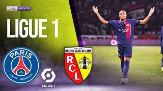 PSG vs Lens  LIGUE 1 HIGHLIGHTS  08262023  beIN SPORTS USA [upl. by Ymrej486]