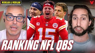 Colin Cowherd amp Nick Wright draft their top NFL QBs  Colin Cowherd Podcast [upl. by Lattimer536]