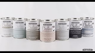 Cómo aplicar pintura tizada RustOleum Chalked [upl. by Sylas636]