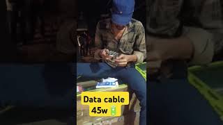 Data cable Brlnton ultra power 45w🔋🔋🔋😉📲📲📲 [upl. by Siduhey15]