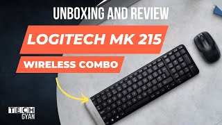 Logitech MK215 Wireless Keyboard and Mouse Combo Review  Affordable Wireless Peripherals [upl. by Nowahs]