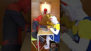 Pika elus kaki spiderman funny spidermanmemes spiderman funspiderman [upl. by Oicatsana]