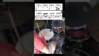 Drum Exercise  Future Sounds  Permutation Study 13  6 drumexercise drumming learndrums [upl. by Anileuqcaj161]