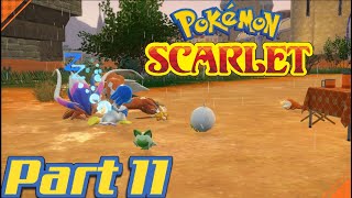 Pokémon Scarlet Part 11  Gimmighoul Chest Tera Raid amp Picnic Time [upl. by Chemarin]