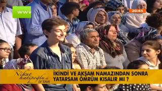 İkindi ve Akşam Namazından Sonra Yatılır Mı [upl. by Airakaz607]