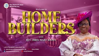 HOME BUILDER  02112024  REV MRS MARY IDOWU [upl. by Nylyak171]