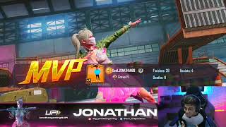 Jonathan Tdm Gameplay Video 🥵 jonathan bgmi jonathangamplay jonathantdm tdm pubg 1v4 godlike [upl. by Sucramad]