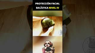 Mascaras Antibalas de NIVEL IV sabiasque tactical policia [upl. by Valenza313]