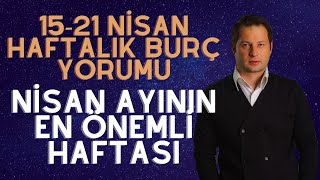 Haftalık Burç yorumu  15  21 Nisan Haftası  Aytaç Öner ile Astroloji [upl. by Ehcor]