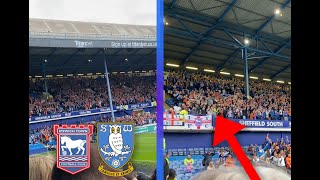 IPSWICH DOMINATE WEDNESDAY  SHEFFIELD WEDNESDAY 01 IPSWICH TOWN 202324 CHAMPIONSHIP HOME VLOG [upl. by Starobin402]