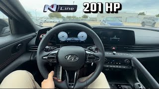 2023 Elantra N Line  POV [upl. by Sahc]