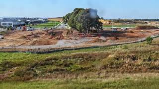 Berwick Waters  Tree Walk Park Construction  July 2024 [upl. by Berg]