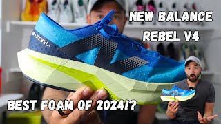 New Balance Rebel V4  The BEST foam of 2024 [upl. by Cirdet533]