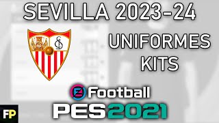 PES 2021  Uniformeskits Sevilla 2324 Xbox [upl. by Deeann336]