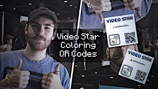 Video Star Coloring QR Codes 🧇 paid [upl. by Nywloc898]