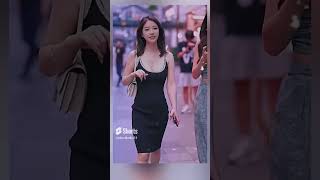 Asian beautyfull girl fashion Week beautiful fashion outfit [upl. by Eseerahs615]