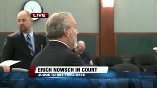 Live look at Erich Nowsch in court [upl. by Ramgad]