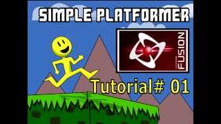 Simple Platformer Tutorial 1 For Clickteam Fusion 25 [upl. by Leda]