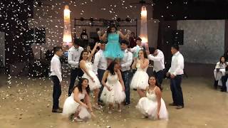 Ava’s Surprise Dance  Quinceañera Baile Sorpresa 2019 ReggaetonCumbia Bachata Hip Hop [upl. by Alac]