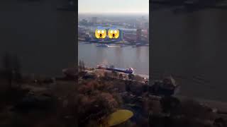 Euromast Rotterdam What a beautiful view of Rotterdamshortvideo short [upl. by Ahsya]