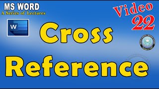 Ms Word – Cross reference [upl. by Behka]