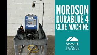 Nordson DuraBlue 4 Glue Machine 4564 [upl. by Adorl]