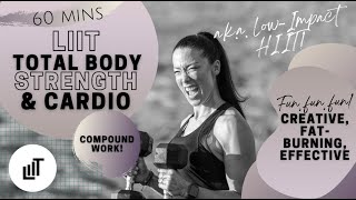 LowImpact  High Intensity Strength amp Cardio Workout  Killer workout [upl. by Bollen]