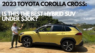 BEST Hybrid SUV Under 30k 2023 Toyota Corolla Cross [upl. by Ycniuqed]