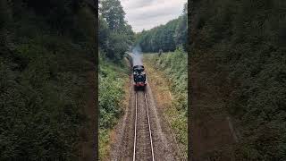 Caledonian No419 at Spa Valley Rly train railway steam spavalley [upl. by Chadd]