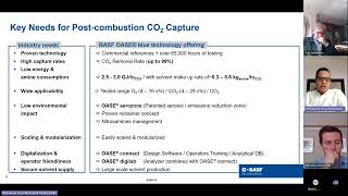 ETN CCS Webinar Series  Episode 1 on BASF OASE® Blue Technology [upl. by Llener]