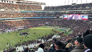 Army Navy Game 2018 President Trump Greeted with Cheers [upl. by Aara]