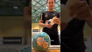 How handball players clean their dirty balls [upl. by Sagerman]