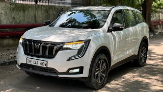 New Updated Mahindra Xuv700 Ax5 Diesel  1829L  White Colour  Walkaround Review [upl. by Rola]