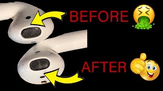 How to clean AirPod in ear headphones  ear buds [upl. by Kiele]