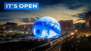 Unveiling the Las Vegas Sphere A 23B Marvel of Technology [upl. by Lightfoot]