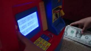 Zillions Jr Atm Bank Deposit [upl. by Innavoig]