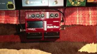 Digitech PDS 2020 Multi Play functions other than looping [upl. by Noonberg]