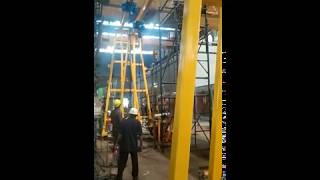 LOADMATE Electric Chain Hoist Testing at Godrej LOADMATE ElectricChainHoist [upl. by Desireah]