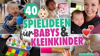 Unendlich viele Spielideen💡👶🏻  Genial amp EINFACH  Täglich beschäftigt mit Baby amp Kind  mamiblock [upl. by Duffy243]