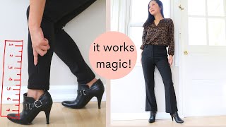 This surprising trick will change your life forever how to look good in ANY ankle boots [upl. by Anaela]