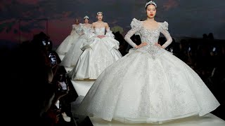 Julia Kontogruni Bridal Spring 2023  Barcelona Bridal Fashion Week [upl. by Hashimoto992]