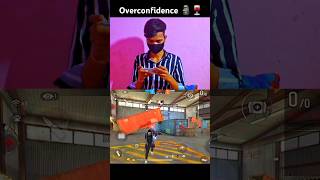 Overconfidence impossible 🗿🍷foryou freefire short ff [upl. by Chura]