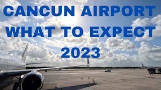 Cancun Airport 2023 What To Expect Terminal 3 [upl. by Gerry]