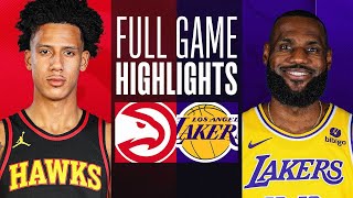 HAWKS at LAKERS  FULL GAME HIGHLIGHTS  March 18 2024 [upl. by Ehman]